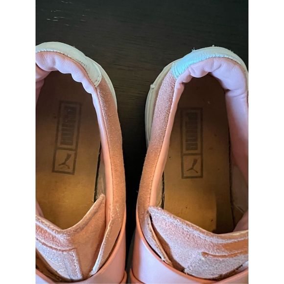 Puma platform suede & leather slip on sz7.5 - Picture 7 of 9